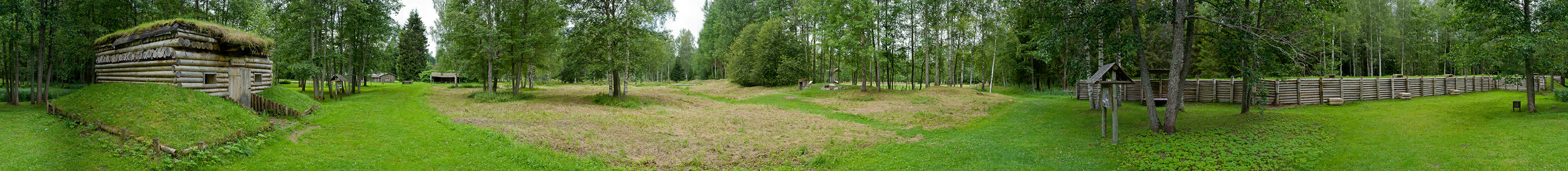 Ziemassvētku muzejs panorāmas foto