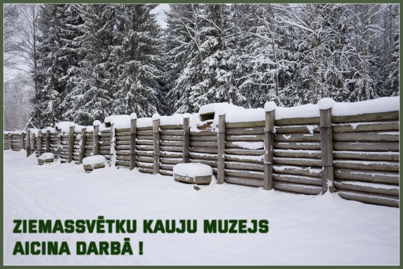 Ziemassvētku kauju muzejs aicina darbā!
