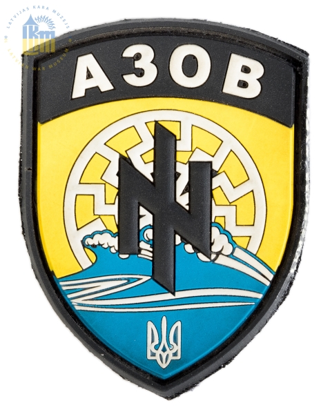 Bataljona “Azov” (“Азов”) uzšuve: