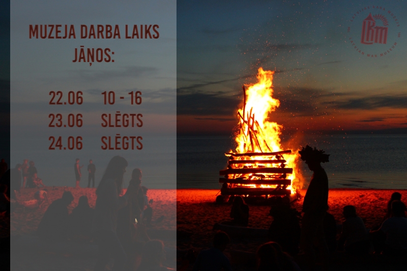 Muzeja darba laiks Jāņos