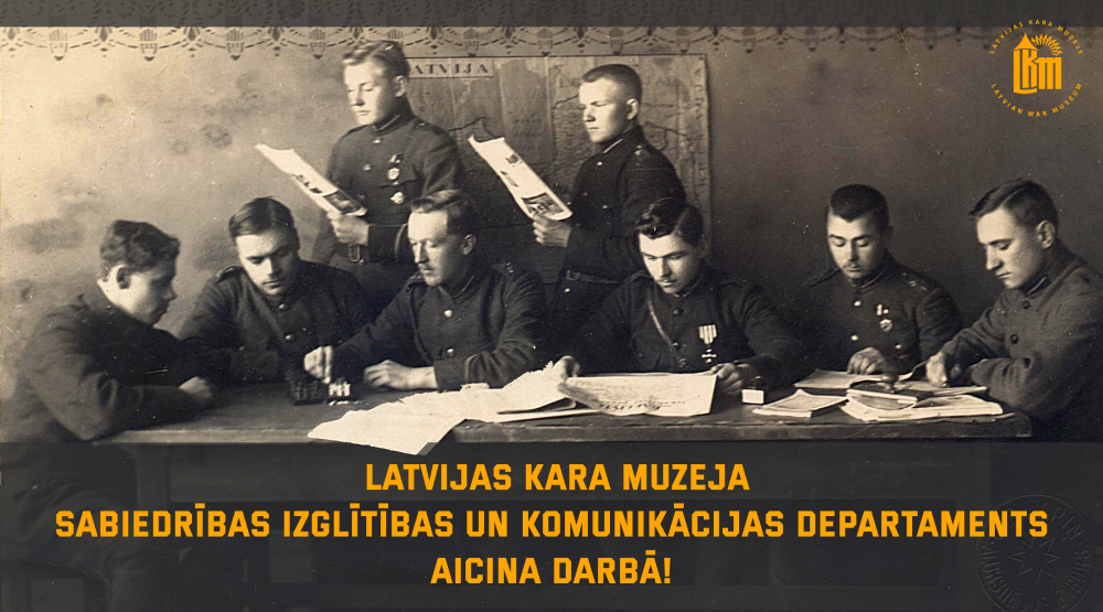 KARA muzejs aicina darbā