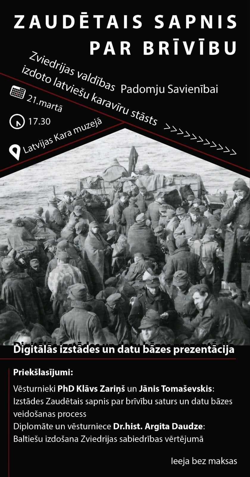 Digitālā izstāde "Zaudētais sapnis par brīvību"