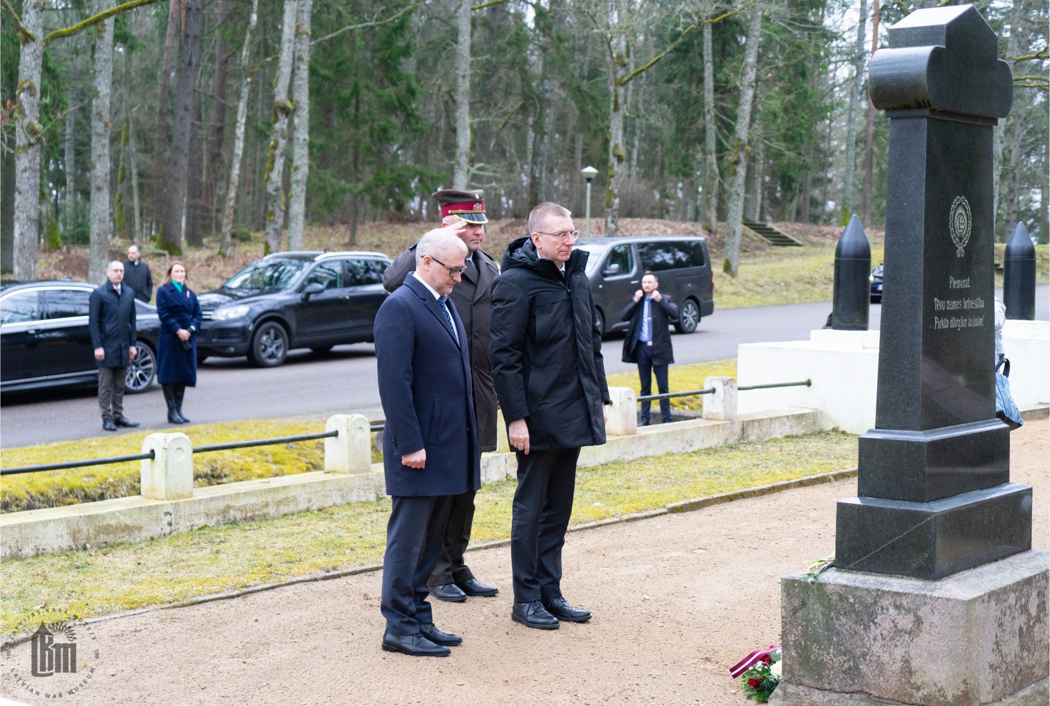 Prezidenta vizīte O. Kalpaka muzejā