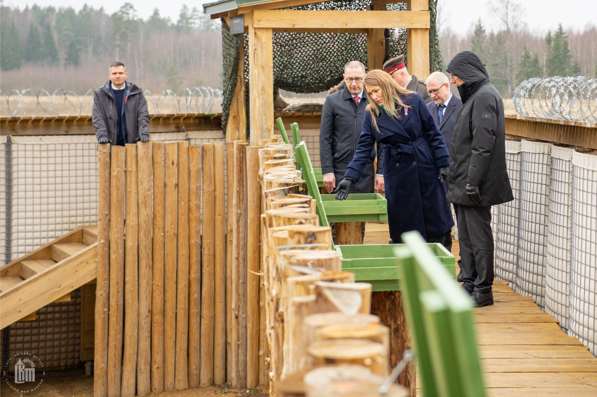 Prezidenta vizīte O. Kalpaka muzejā