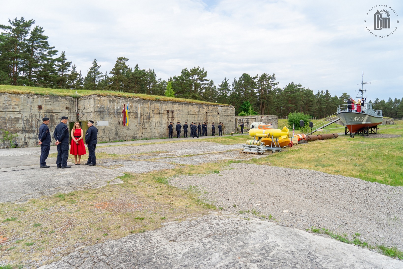 "Liepājas krasta artilērijas baterija Nr.2" sezonas atklāšana