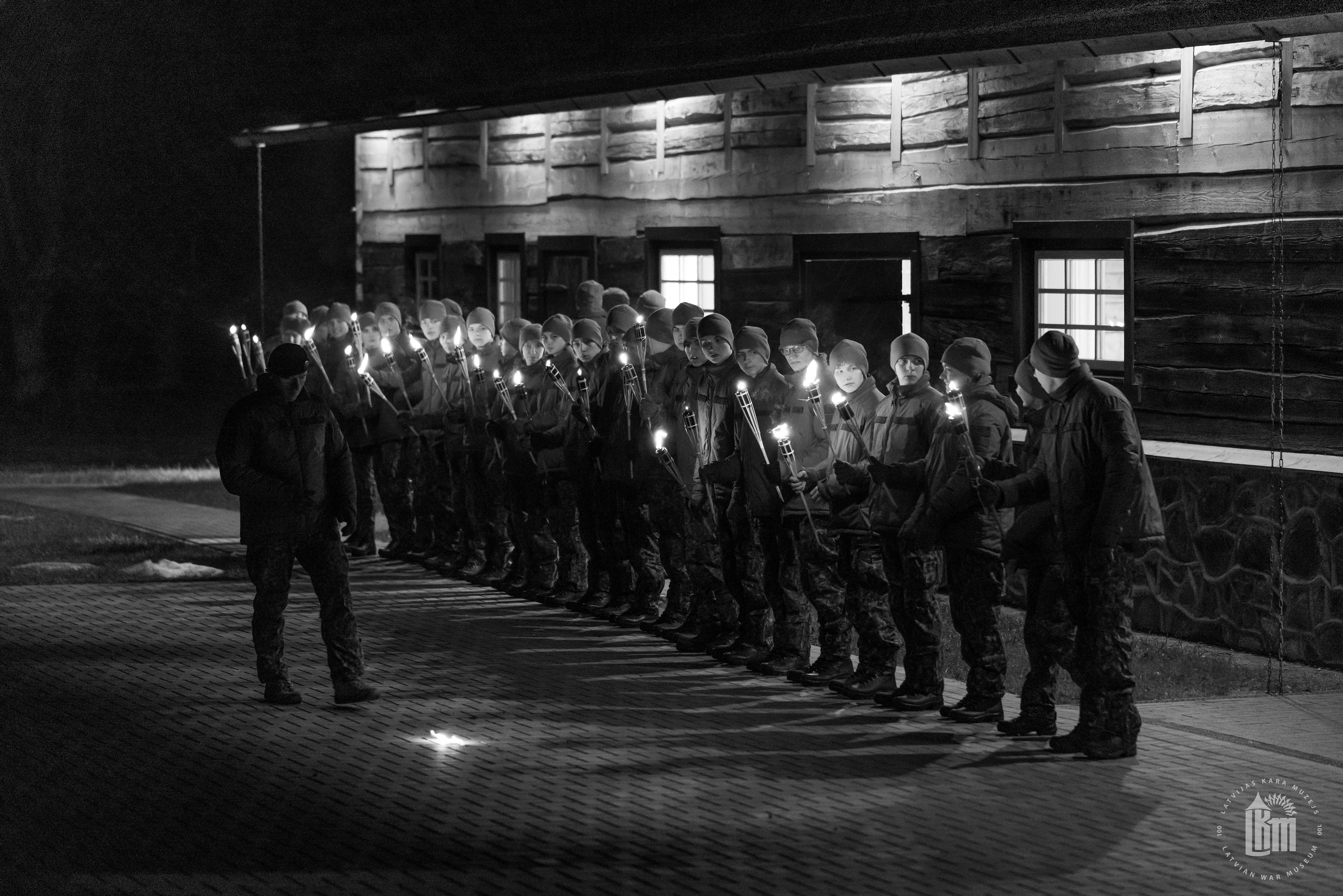 Pulkveža Oskara Kalpaka profesionālās vidusskolas 1. kursa iesvētības un svinīgā solījuma došanas ceremonija