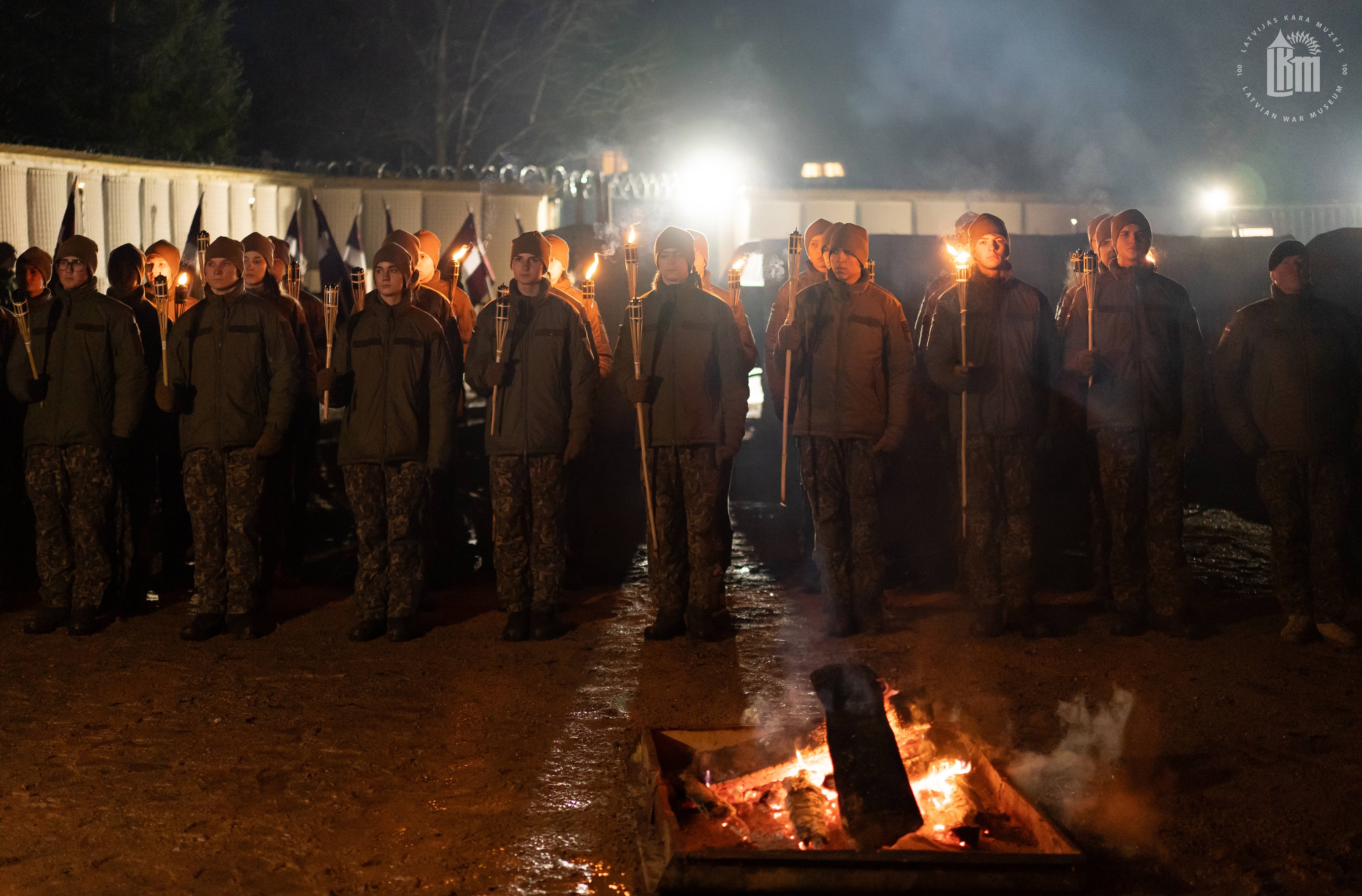 Pulkveža Oskara Kalpaka profesionālās vidusskolas 1. kursa iesvētības un svinīgā solījuma došanas ceremonija