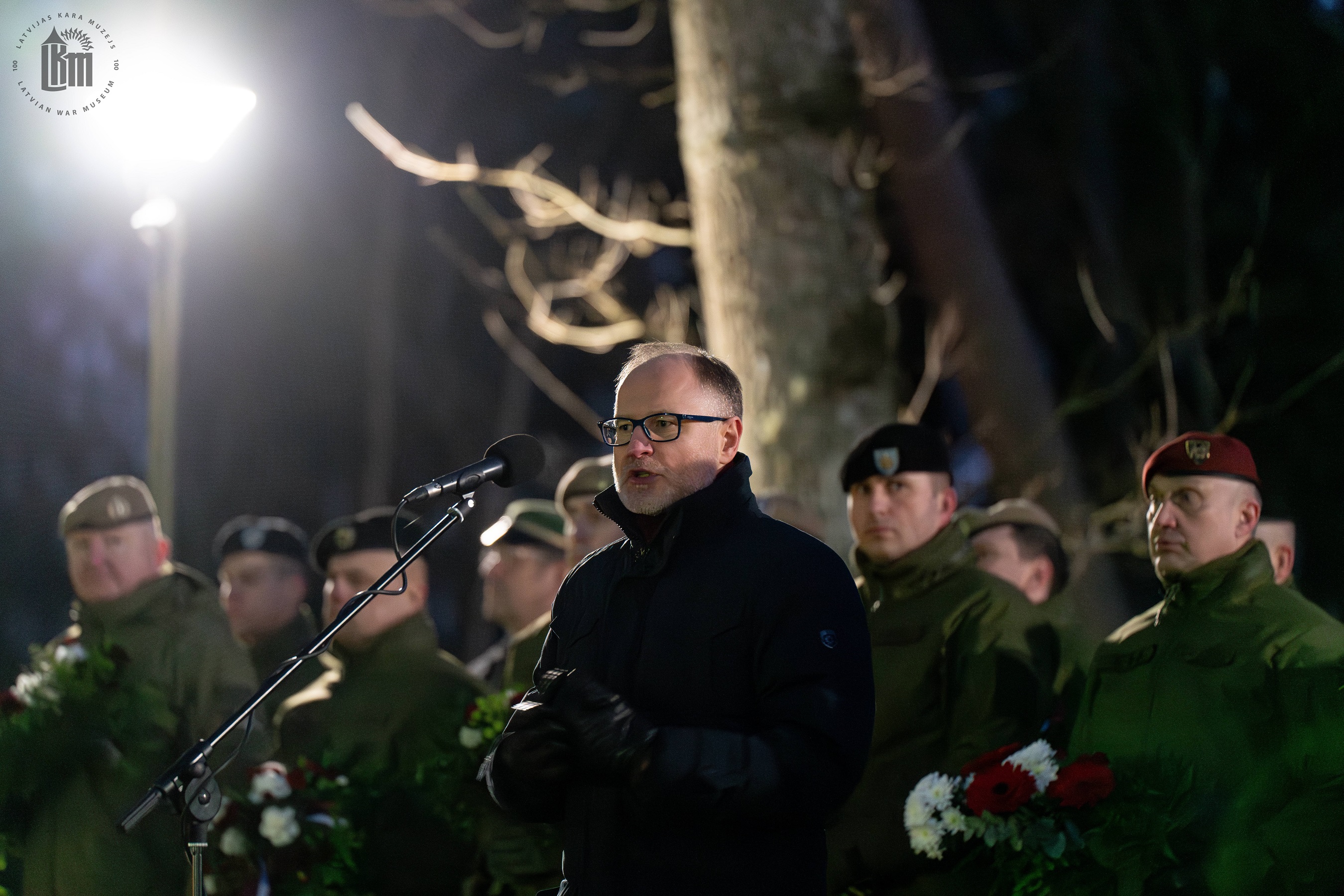 Pulkveža Oskara Kalpaka atceres pasākums 2025. gada 6. martā