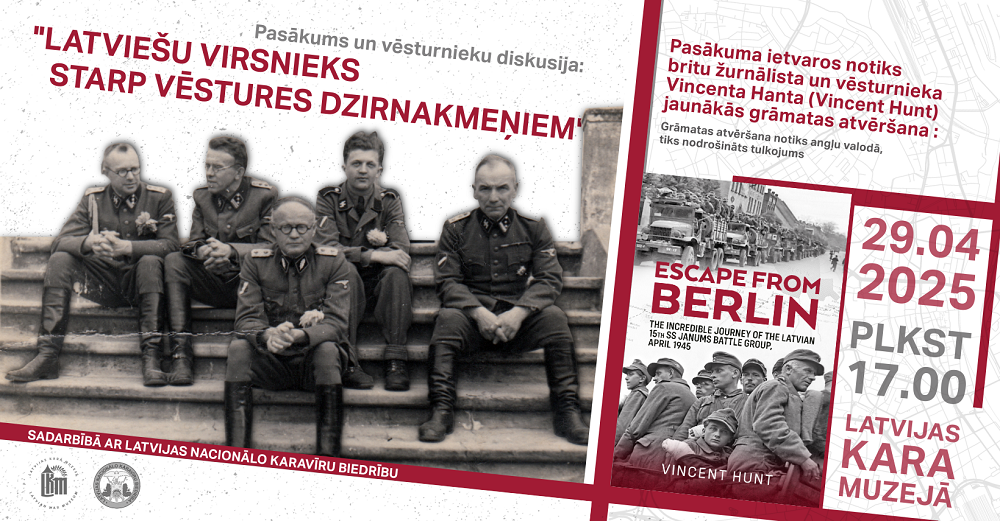 Pasākums un vēsturnieku diskusija “Latviešu virsnieks starp vēstures dzirnakmeņiem”