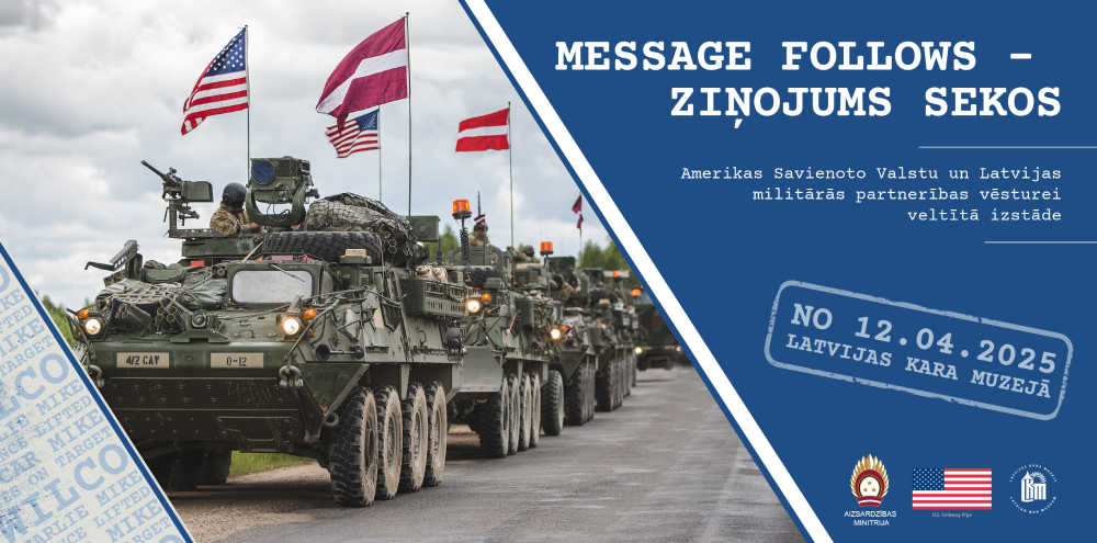 No 12.aprīļa Latvijas Kara muzejā būs apskatāma izstāde "Ziņojums sekos"