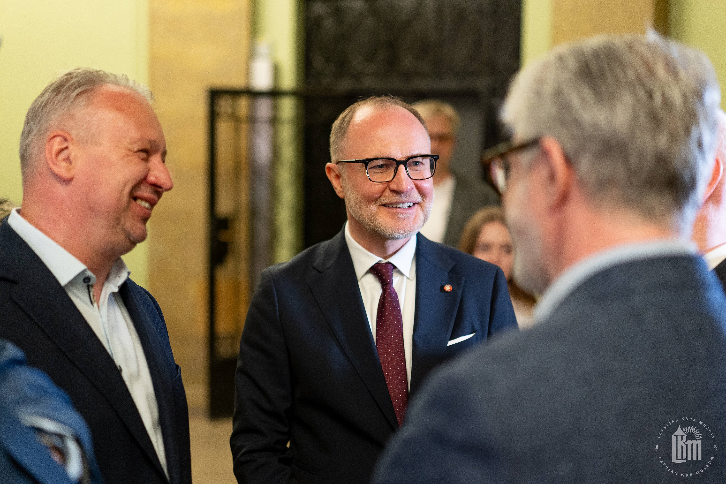 Latvijas Drošības un aizsardzības industriju federācijas izstādes atklāšana
