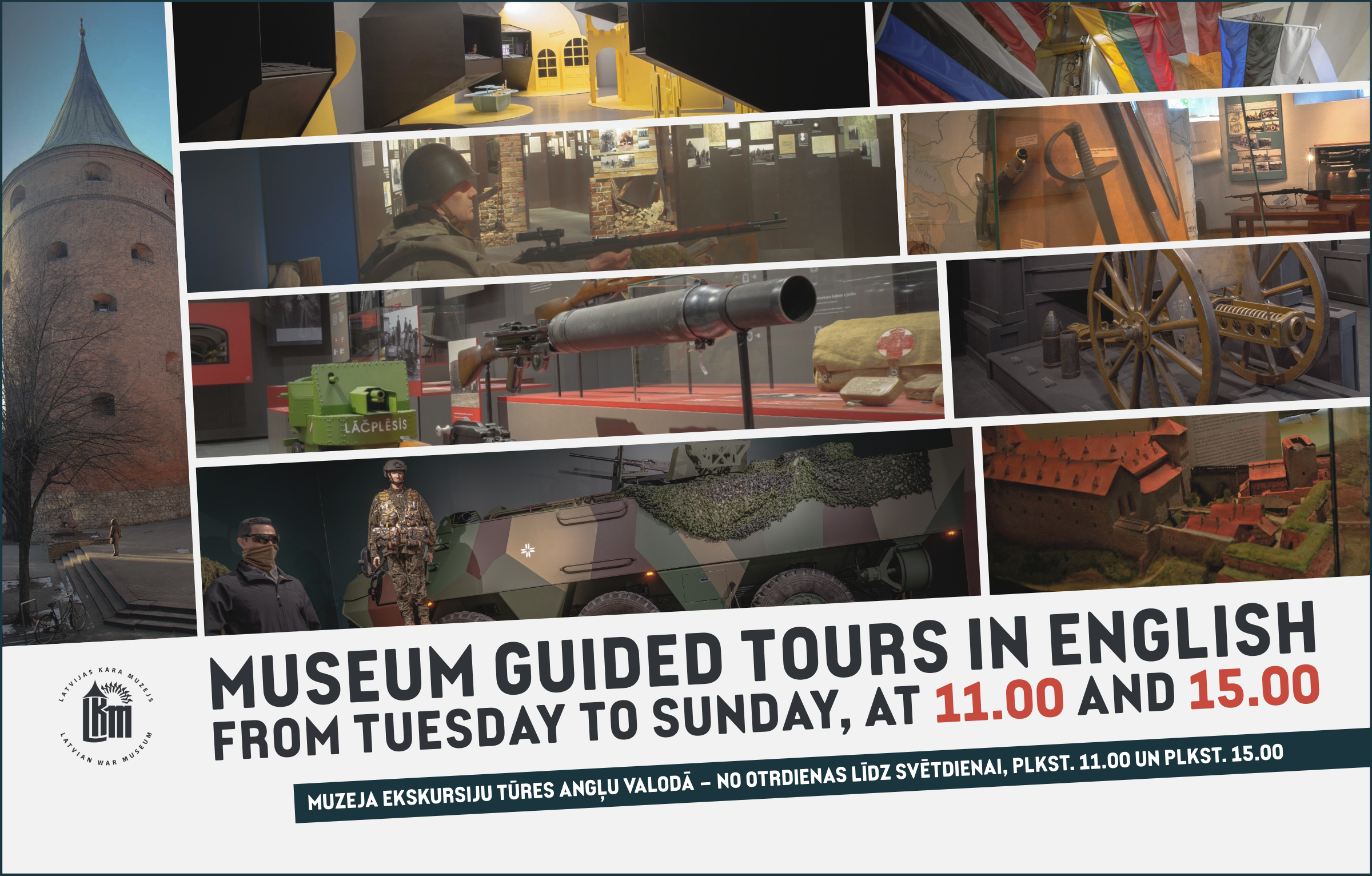 Museum Guided tours in english 2025