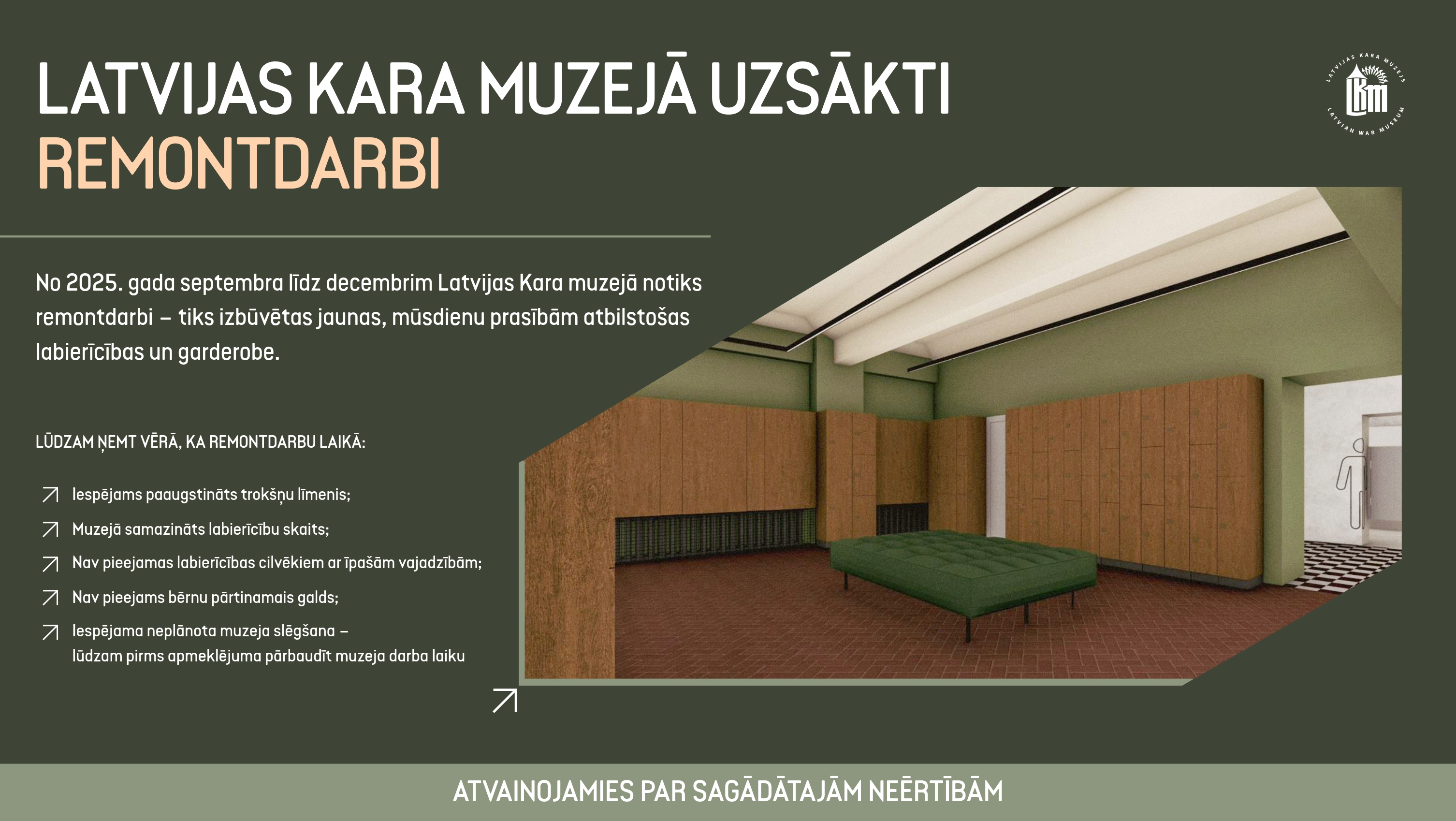 LKM uzsākti remontdarbi
