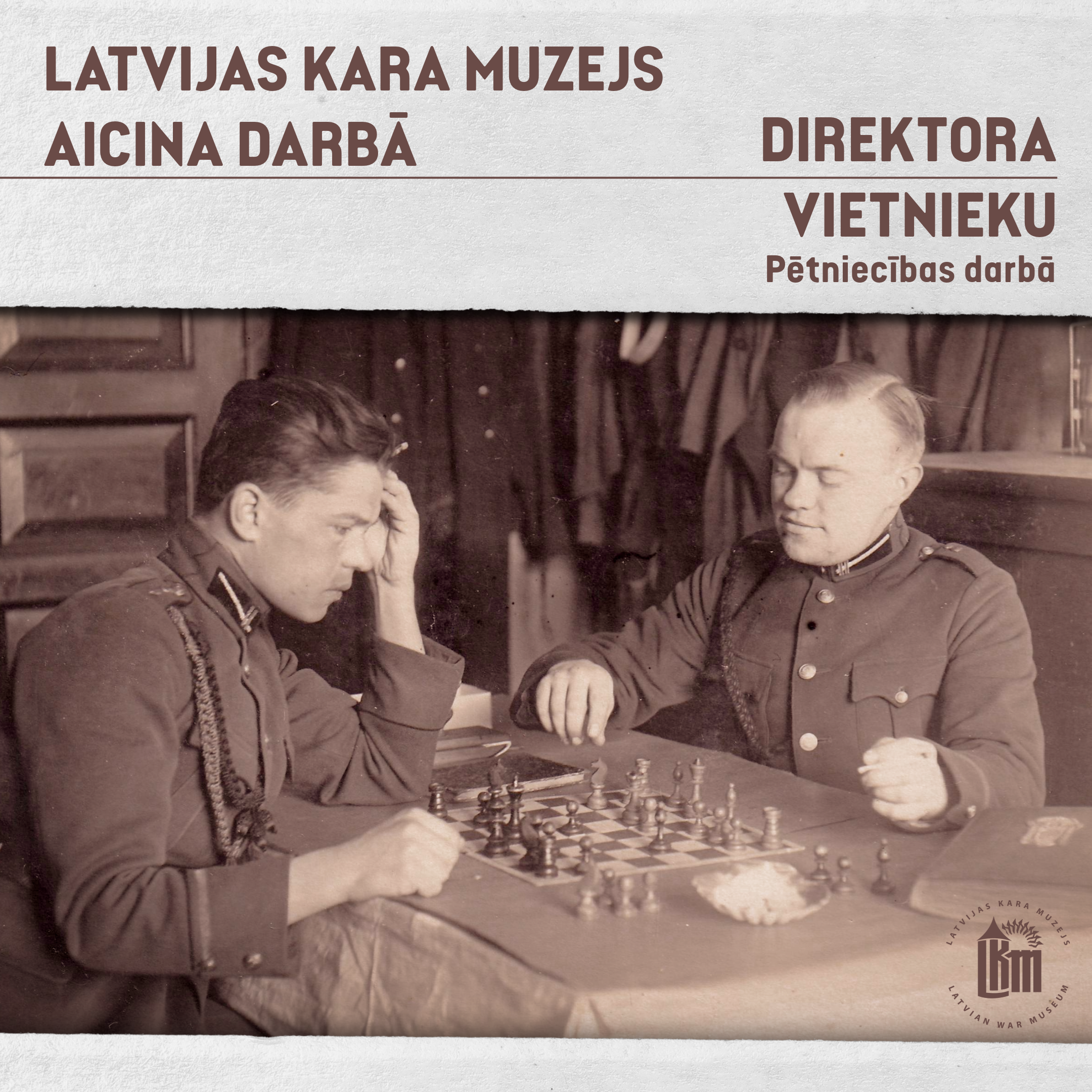 Izsludina pieteikšanos direktora vietnieka amatam