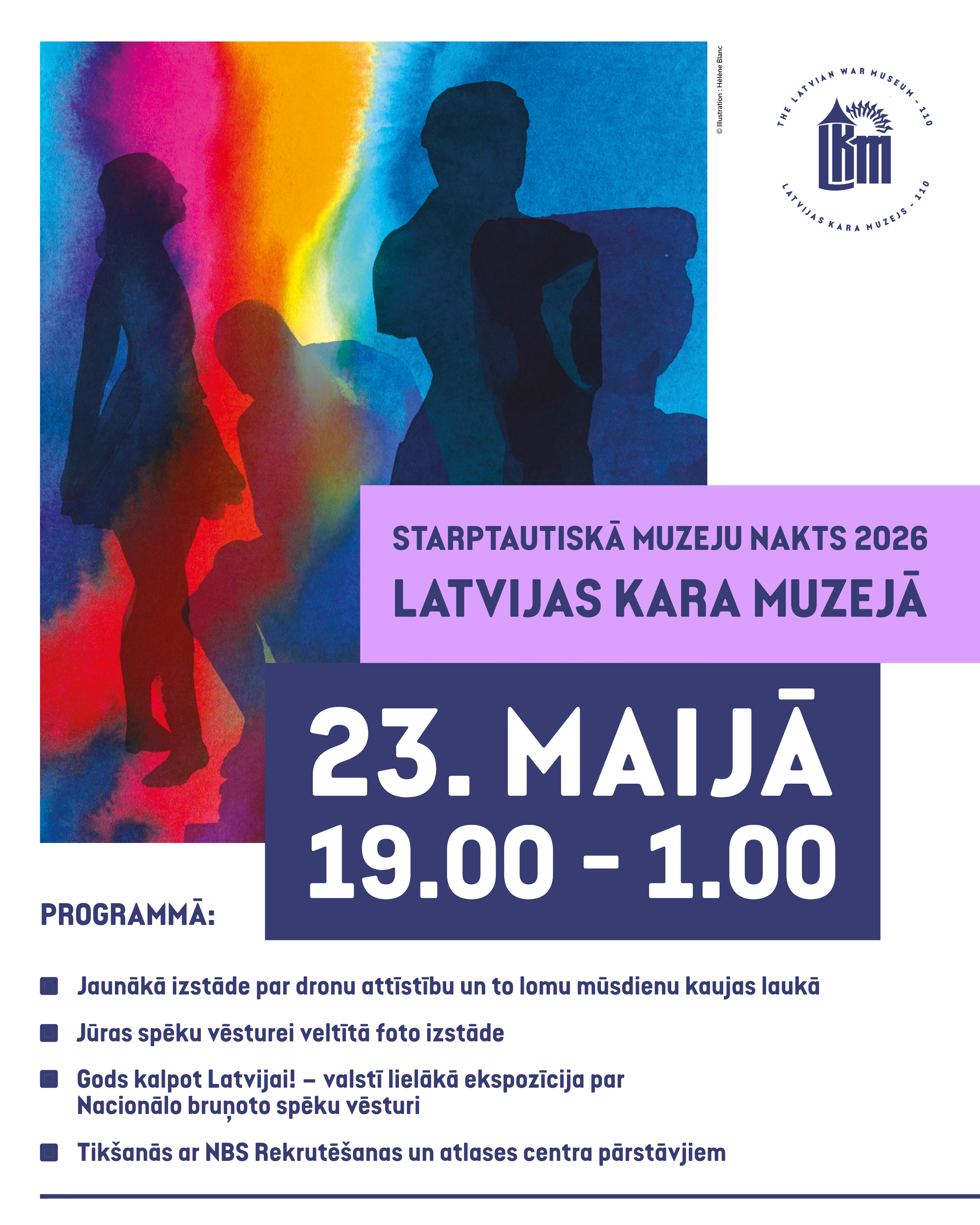Muzeju nakts 2026 Latvijas Kara muzejā