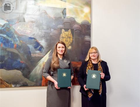 Sadarbības līguma parakstīšana ar Latvijas Nacionālo arhīvu