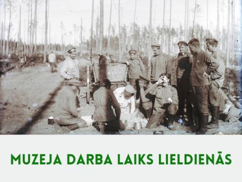 Muzeja darba laiks Lieldienās 2024. gadā