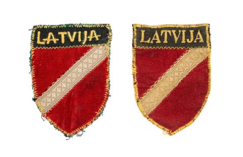 Latviešu leģionāru piedurknes uzšuve "vairodziņš"