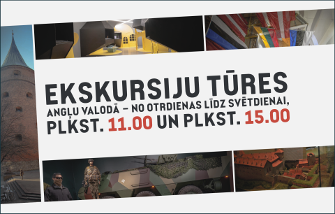 Jauns piedāvājums vasaras sezonā - muzeja ekskursiju tūres angļu valodā
