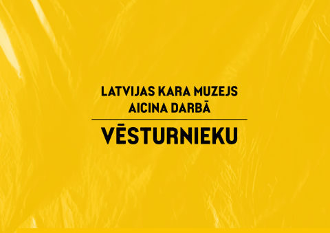 Aicina darbā vēsturnieku