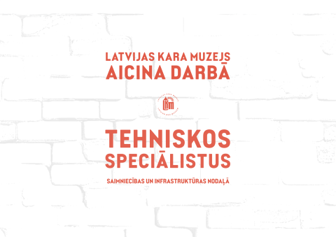 Saimniecības un infrastruktūras nodaļas tehniskais speciālists