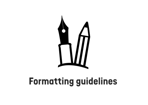 Formatting guidelines